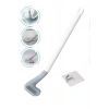 3 Adet Golf Tuvalet Fırçası Bükülebilir Duvara Monte Silikon Wc Klozet Banyo Küvet Temizlik Fırçası