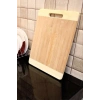 Bambu Kesme Tahtası Mutfak Orta Boy Extra Dayanıklı Koku Yapmaz Bambu Tahta