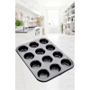 Muffin Kalıbı 12li Kek Pasta Kurabiye Cupcake Muffin Kalıbı Kek Çörek Fırın Kapsül Tepsisi