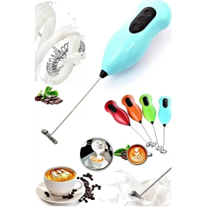 Kahve Köpürtücü Mikser Süt Karıştırıcı Cappuccino Çırpıcı Çelik