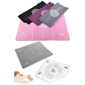 Hamur Matı Açma Silikon Silpat Hamur Açma Pasta Fırın Hamur Matı Alt