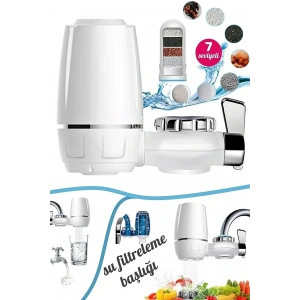 Water Uf Membran Filtreli Musluk Ucu Arıtıcı 7 Katmanlı Temizlenebilir