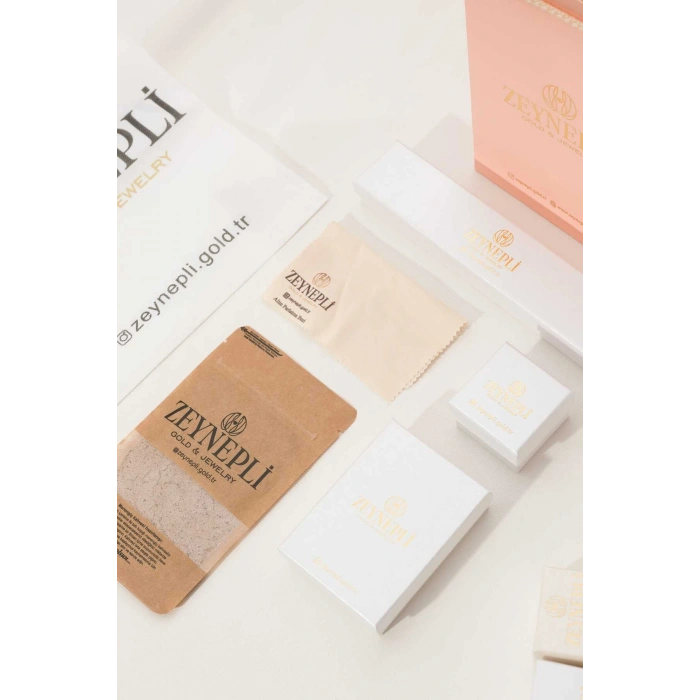 14 AYAR ALTIN VERONA MODEL HALKA KÜPE