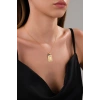 14 AYAR ALTIN VİNTAGE Z HARFLİ KOLYE