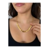 14 AYAR ALTIN ZARİF PULLU KOLYE