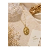 14 AYAR ALTIN CAMEO MODEL KOLYE