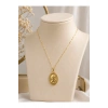 14 AYAR ALTIN CAMEO MODEL KOLYE