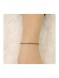 Siyah Tam Tur Su Yolu Bileklik