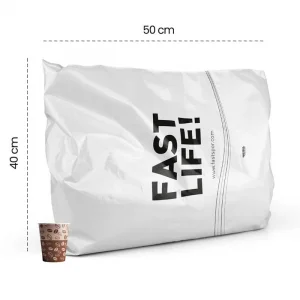 Baskılı Kargo Poşeti 40x50+5 - 1000 Adet