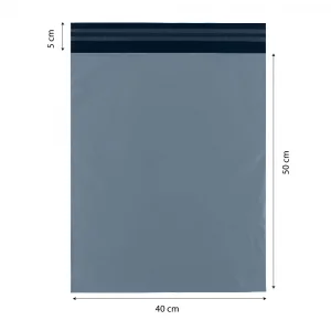 Büyük Boy Cepsiz Kargo Poşeti 40x50+5 - 100lü