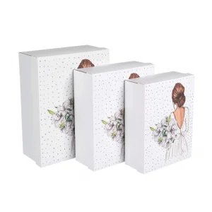 Gelin Çeyiz Kutusu 3lü Set