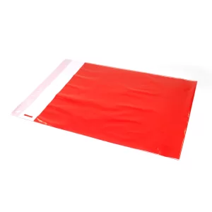 Kırmızı Kargo Poşeti Cepsiz 30x40+5 - 100 Adet
