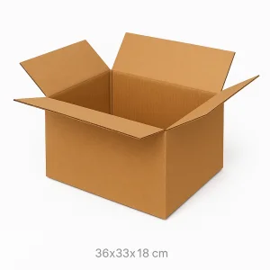 Orta Boy Taşıma Kolisi Çift Oluklu 36x33x18 -20li