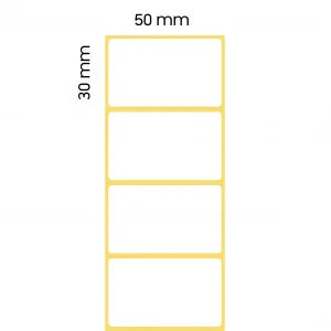 Termal Barkod 50x30 - 1000li