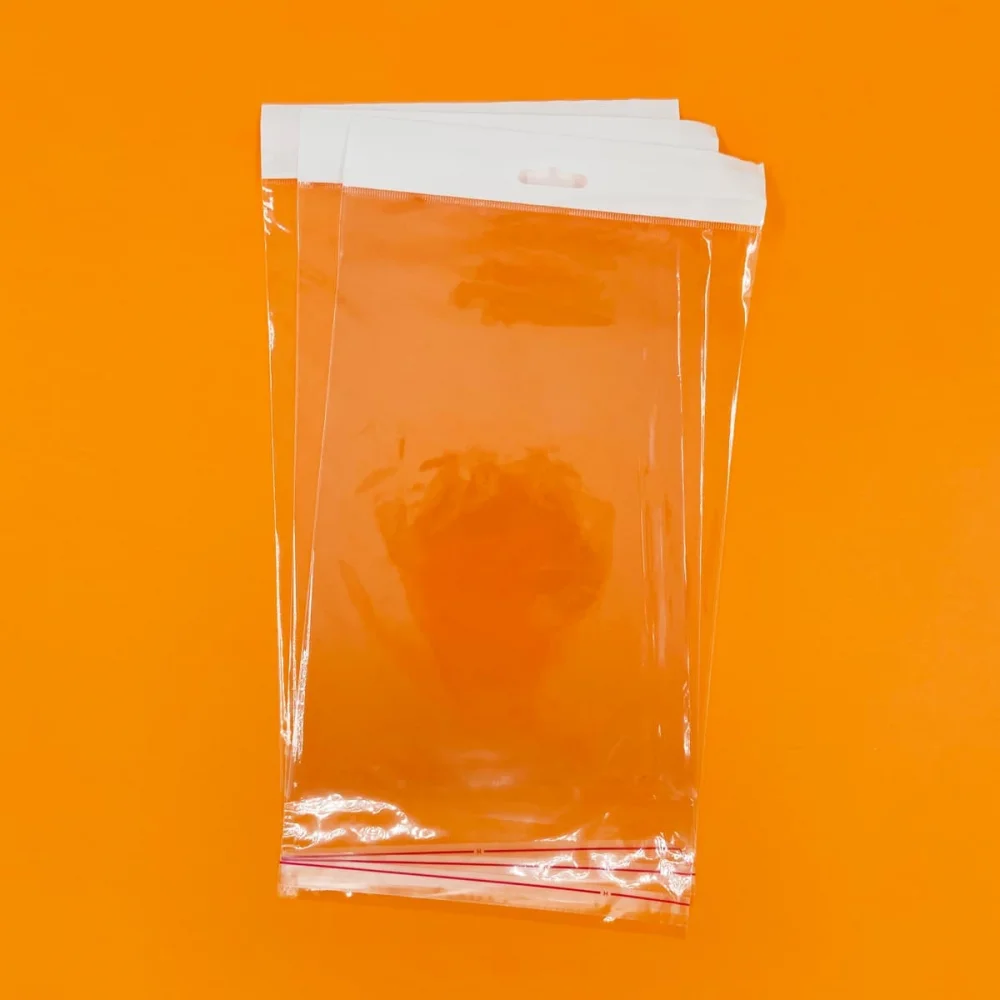 Askılı Bantlı OPP Torba 18x35 - 1.000 Adet