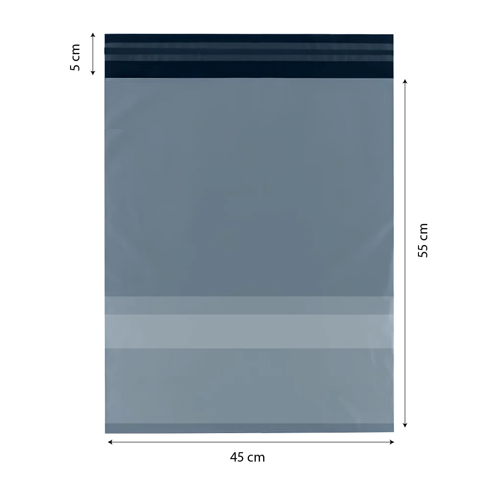 Büyük Boy Cepli Kargo Poşeti 45x55+5 - 3.000 Adet