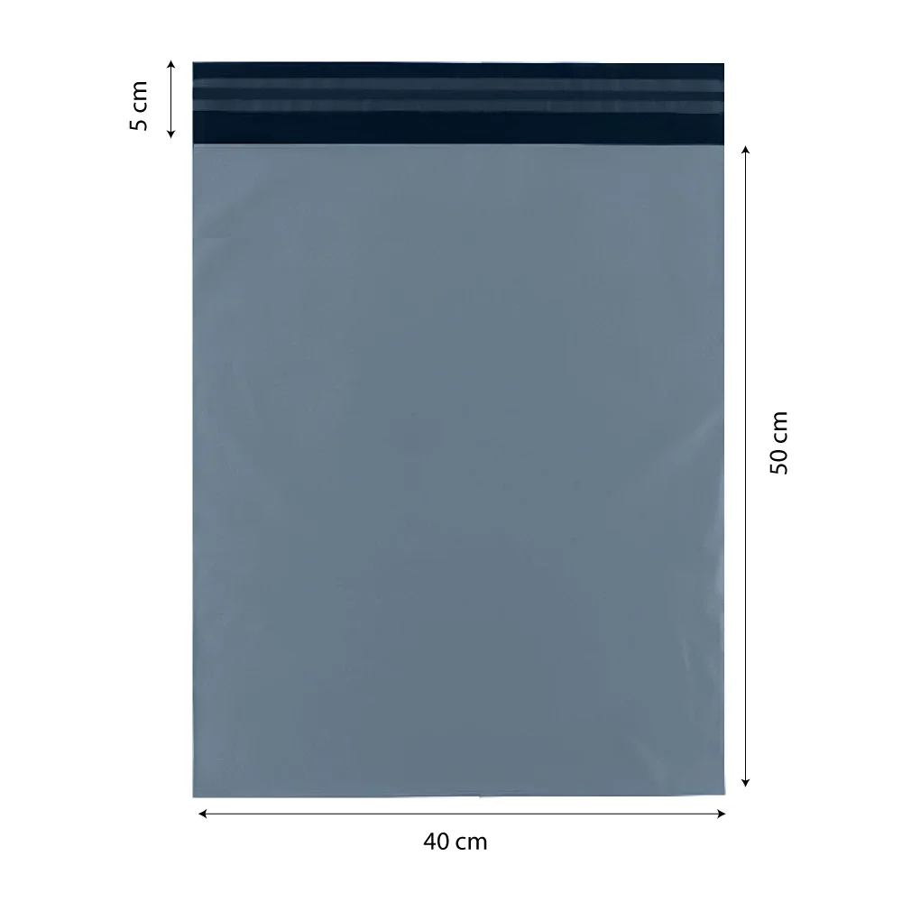 Büyük Boy Cepsiz Kargo Poşeti 40x50+5 - 100lü