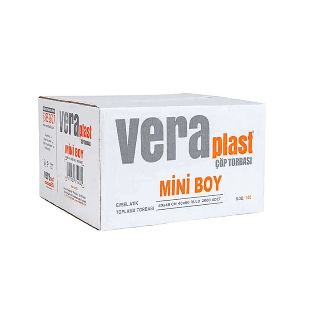 Mini Boy Çöp Poşeti 40x45 - 5 Adet