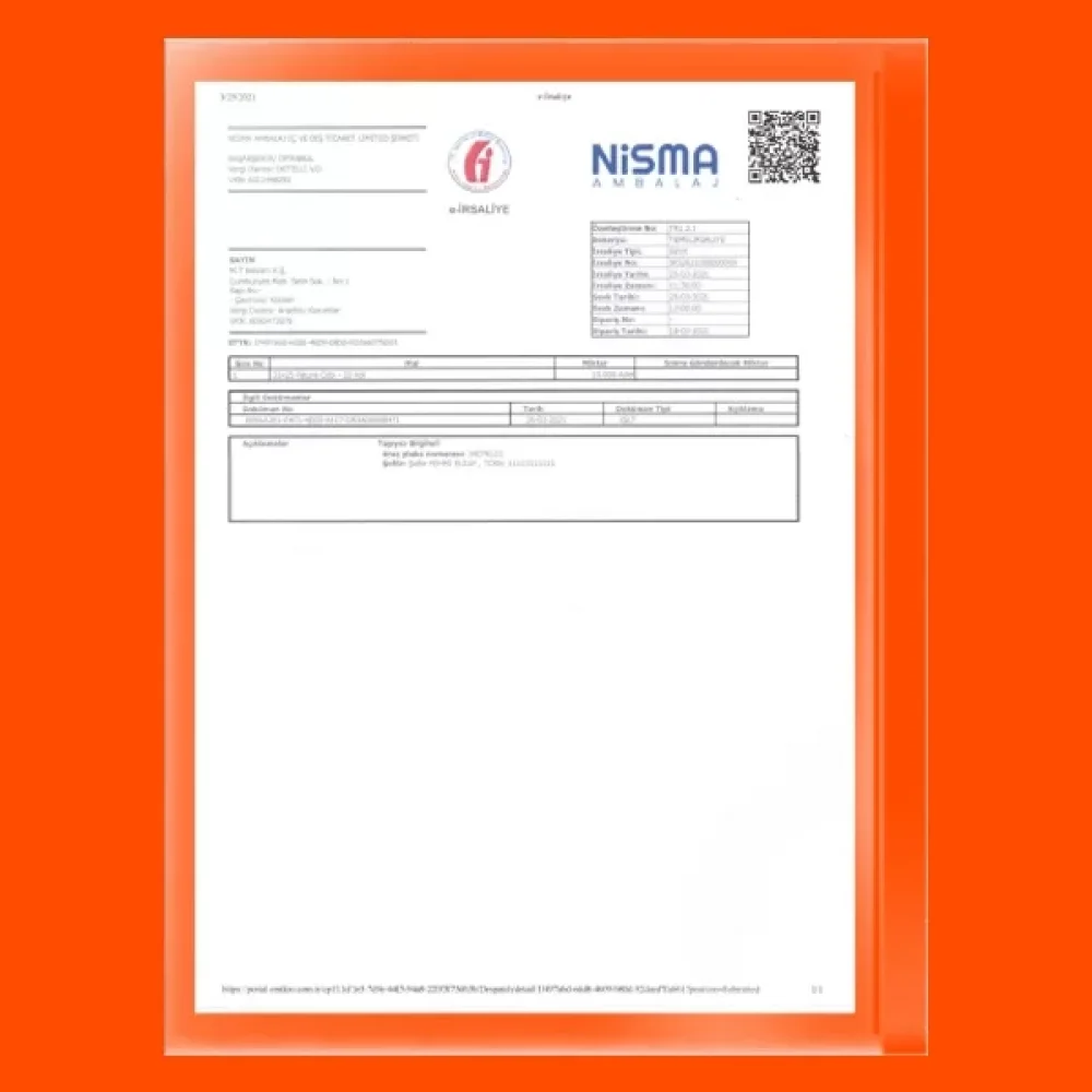 Fatura Cebi A4 33x25 - 5000 Adet