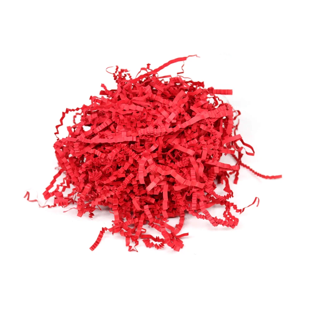Kırpık Kağıt Dolgu Kırmızı 250 Gr