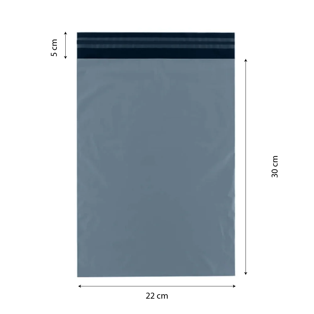 Küçük Boy Cepsiz Kargo Poşeti 22x30+5 - 10000 Adet