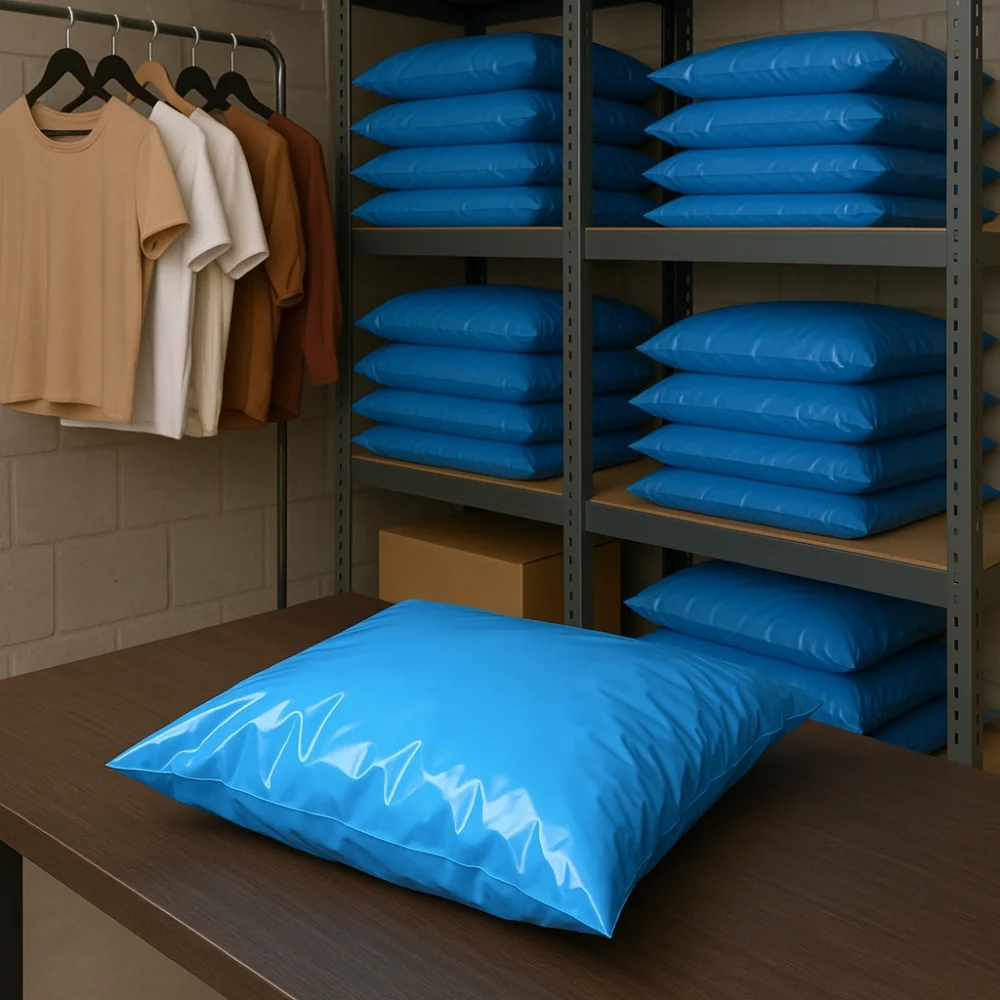 Mavi Kargo Poşeti Cepsiz 30x40+5 - 500 Adet