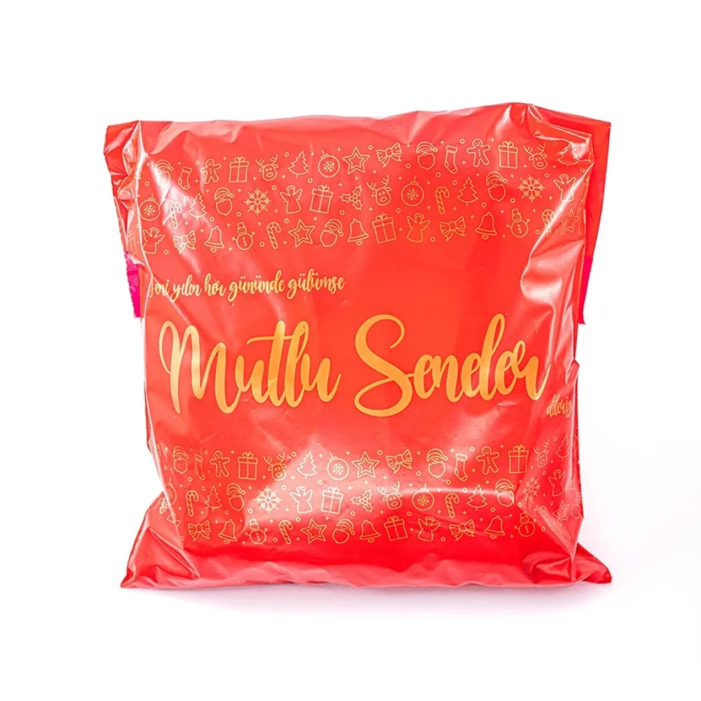 Mutlu Seneler Kargo Poşeti 30x38+4 - 100 Adet