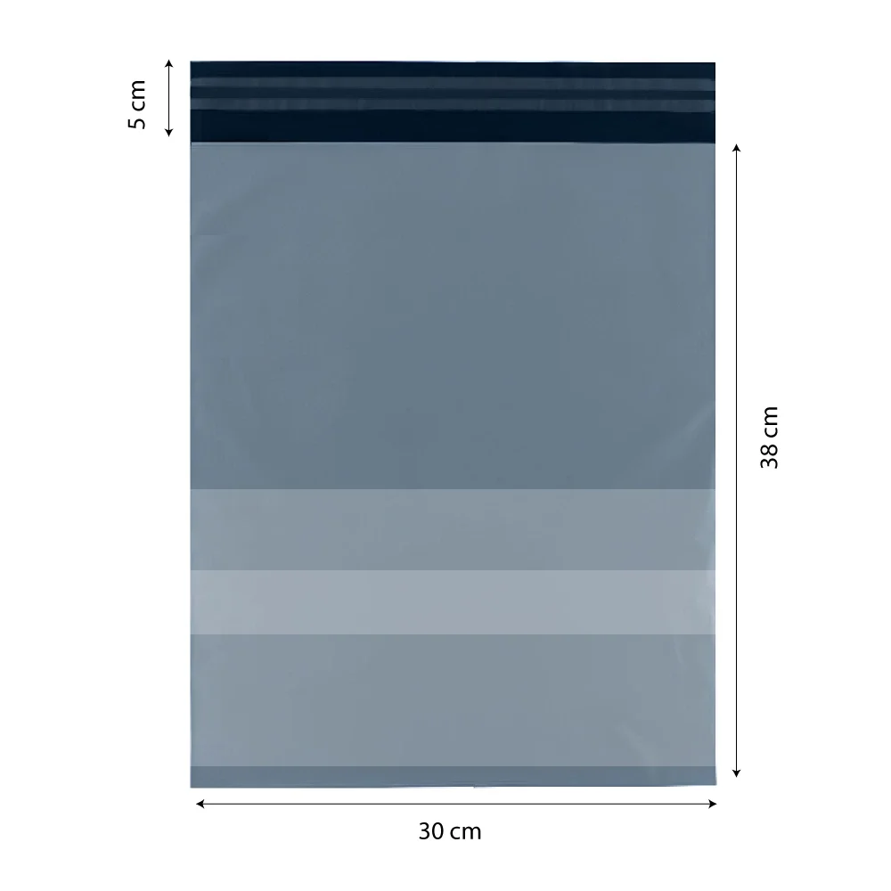 Orta Boy Cepli Kargo Poşeti 30x38+5 - 100 Adet