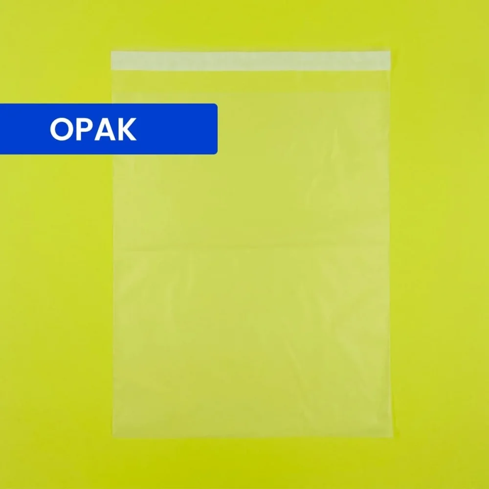 Orta Boy Şeffaf Kargo Poşeti 34x45+5 - 1.000 Adet