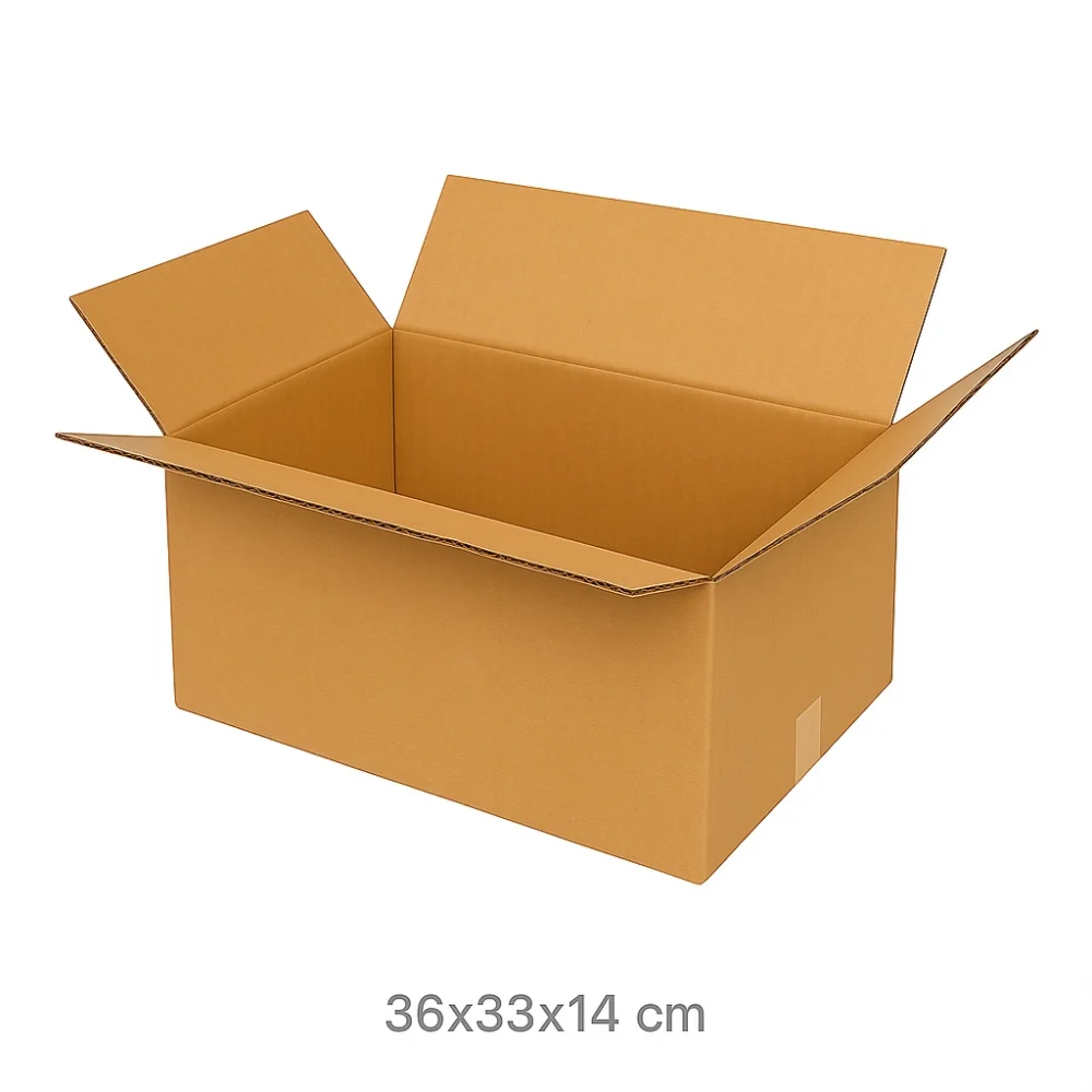 Orta Boy Taşıma Kolisi Çift Oluklu 36x33x14 - 20li