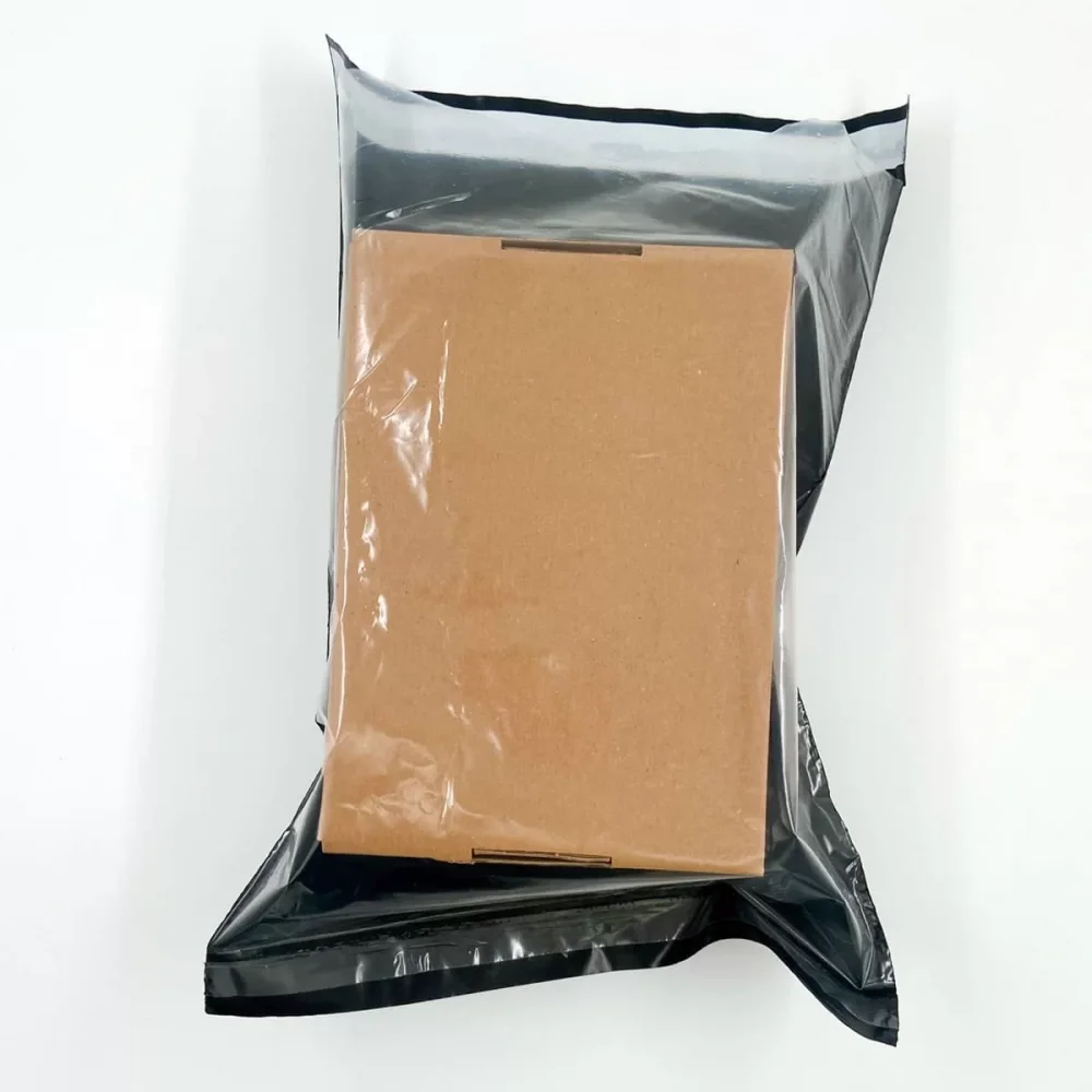 Tek Tarafı Şeffaf Kargo Poşeti 30x37+5 - 100 Adet