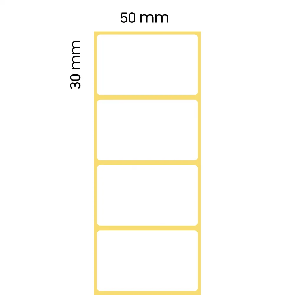Termal Barkod 50x30 - 1000li