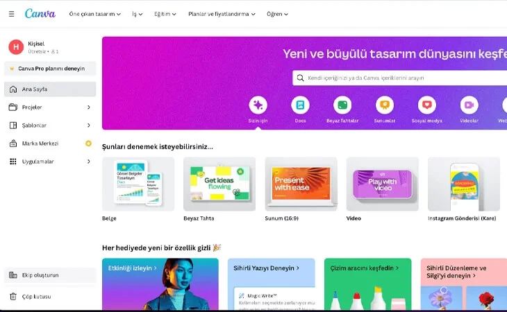 Canva ile Nasıl Tasarım Yapılır?