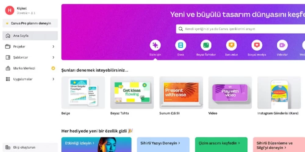 Canva ile Nasıl Tasarım Yapılır?