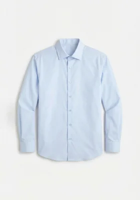 Erkek Regular Fit Mavi Gömlek