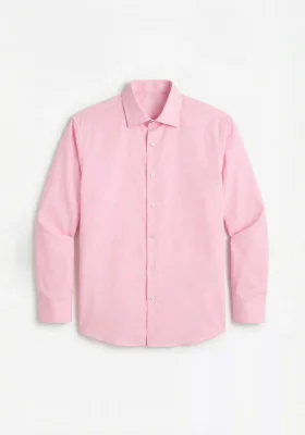 Erkek Regular Fit Pembe Gömlek