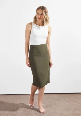 Segnante Kadın Mevsimlik Yırtmaç Detaylı etek 1903-70