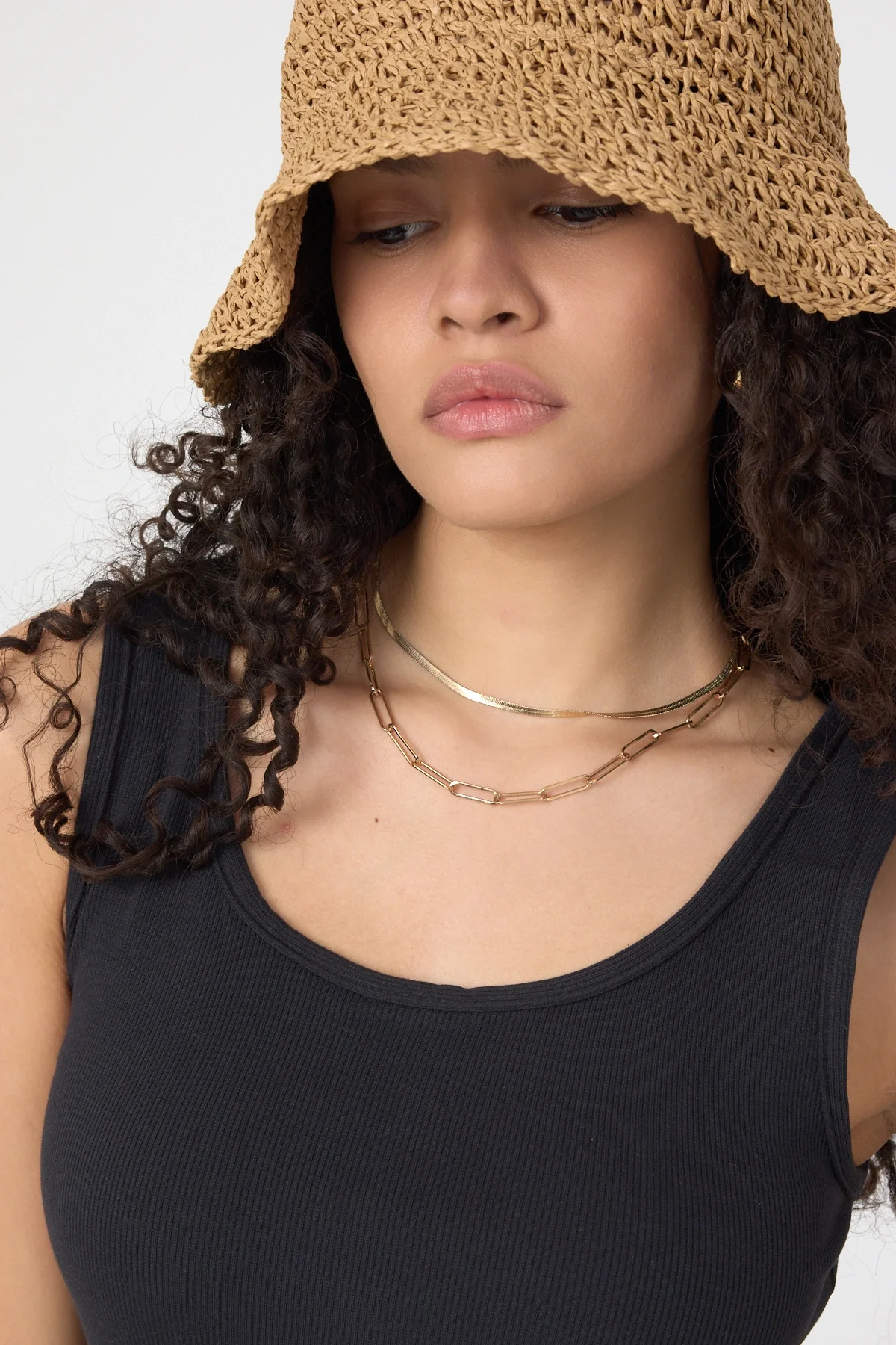 Kadın Mini Bodycon Kolsuz Füme Elbise