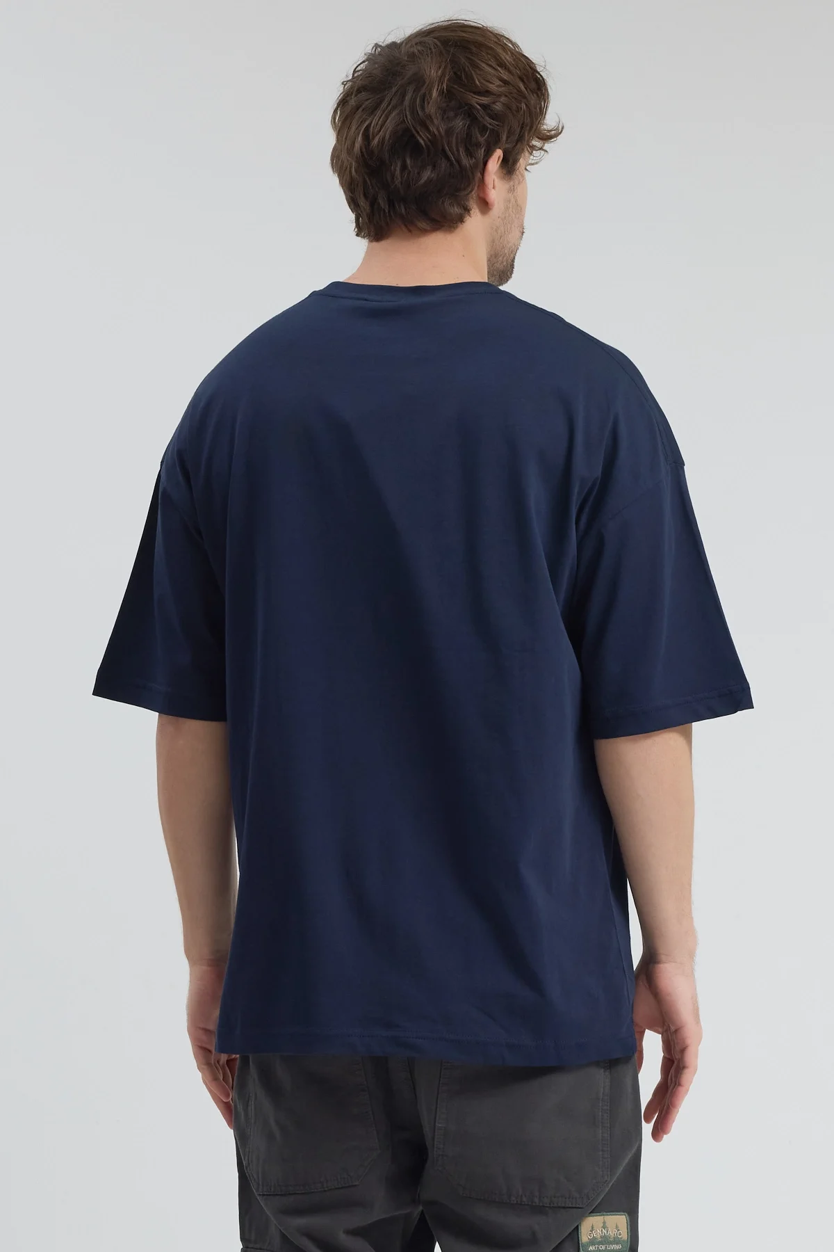 Erkek Relaxed 005 Lacivert T-Shirt