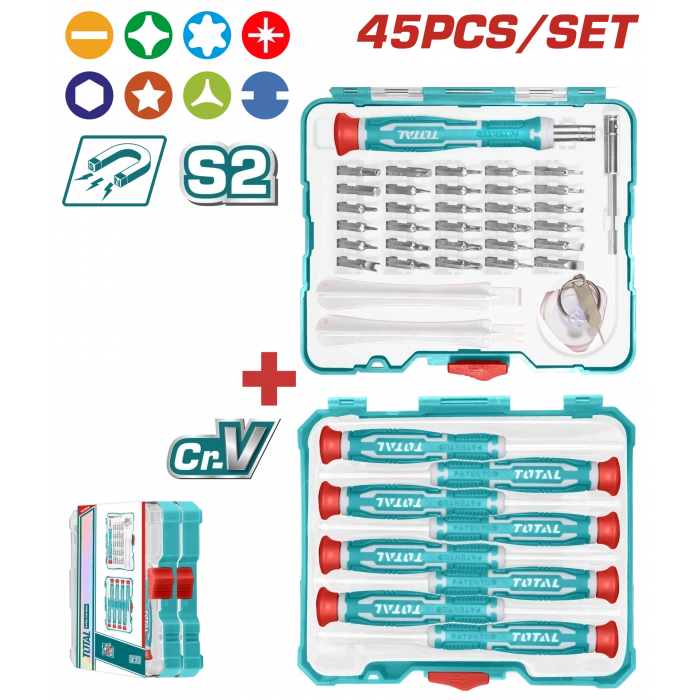 45 PARÇA TORNAVİDA SETİ