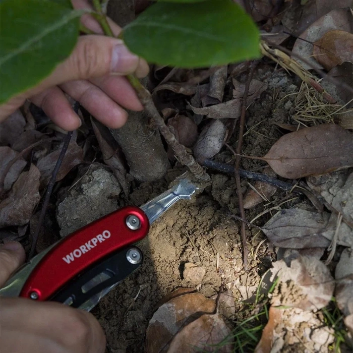 WORKPRO WP382005 4 IN 1 Çok Fonksiyonlu Bağ Bahçe Dal Budama Makası