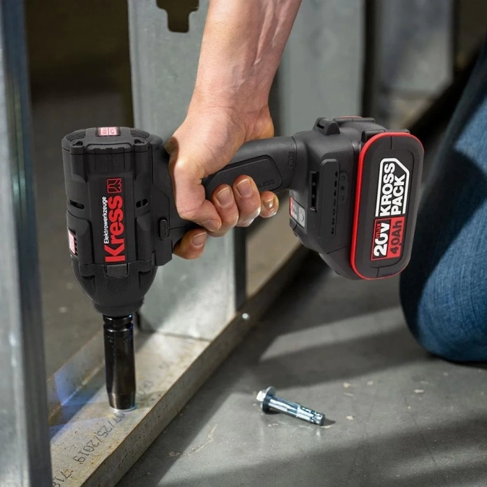 Kress KH275.91 20Volt 500Nm Kömürsüz Profesyonel Şarjlı Somun Sıkma (Akü Dahil Değildir)