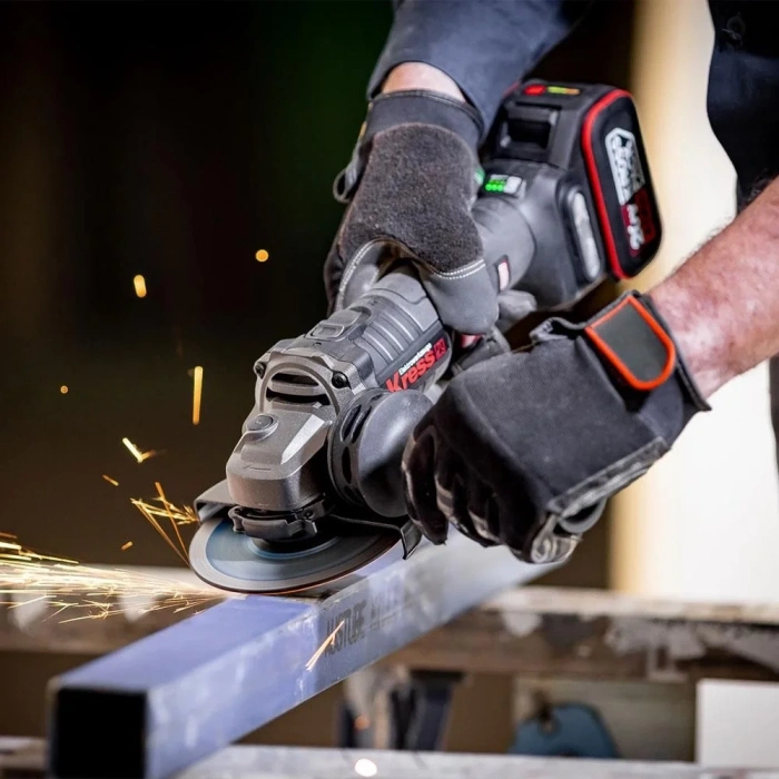 Kress KUH10.9 20Volt 125mm Kömürsüz Profesyonel Şarjlı Devir Ayarlı Avuç Taşlama (Akü Dahil Değildir)