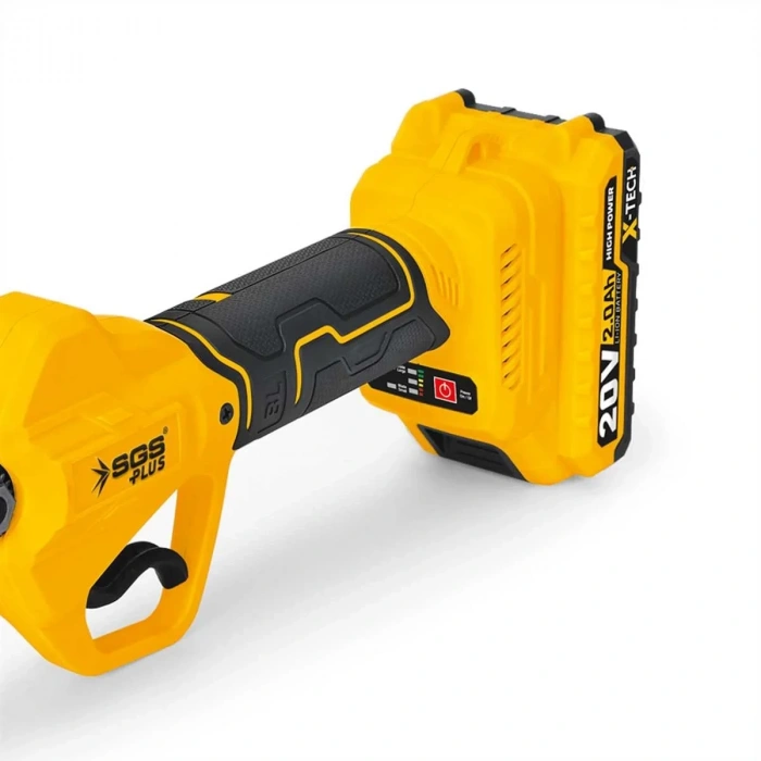 SGS AKÜLÜ BUDAMA MAKASI 20V 2*2.0 Ah (KÖMÜRSÜZ MOTOR)