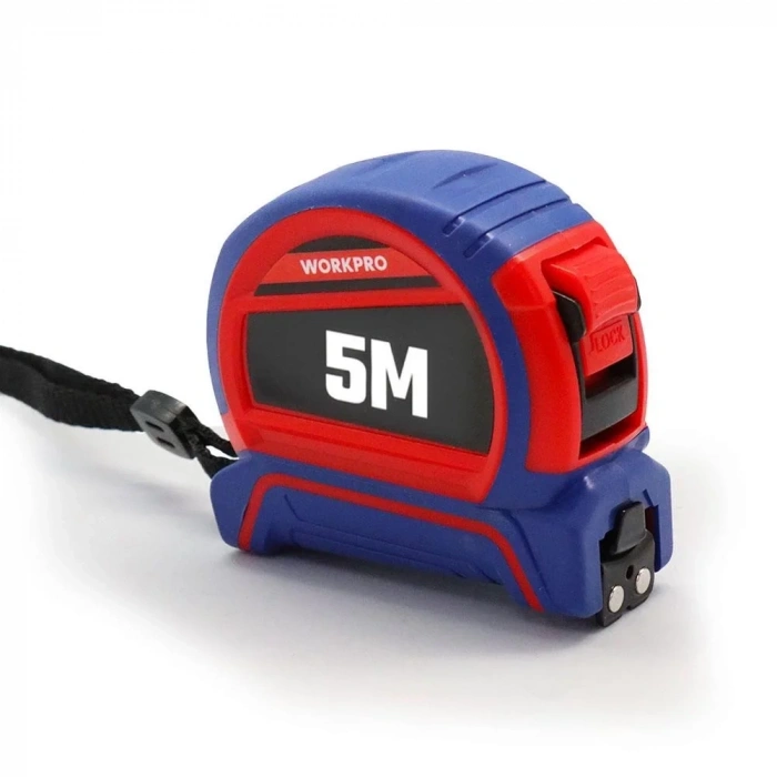 WORKPRO 5MX25MM SARI MANYETİK ÇELİK ŞERİT METRE WP261041