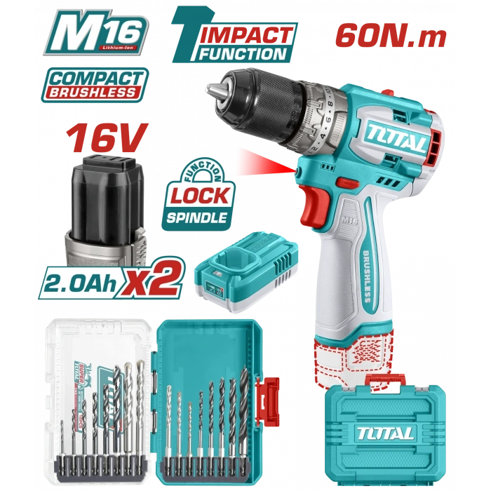 AVANTAJ SET - 16V DARBELİ MATKAP VE UÇ SETİ