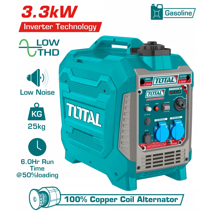 Benzinli Jeneratör 3.3KW