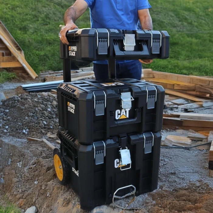 CAT DA41002 HYPER STACK 23 Litre Ağır Hizmet Tipi Kilitli Takım Çantası