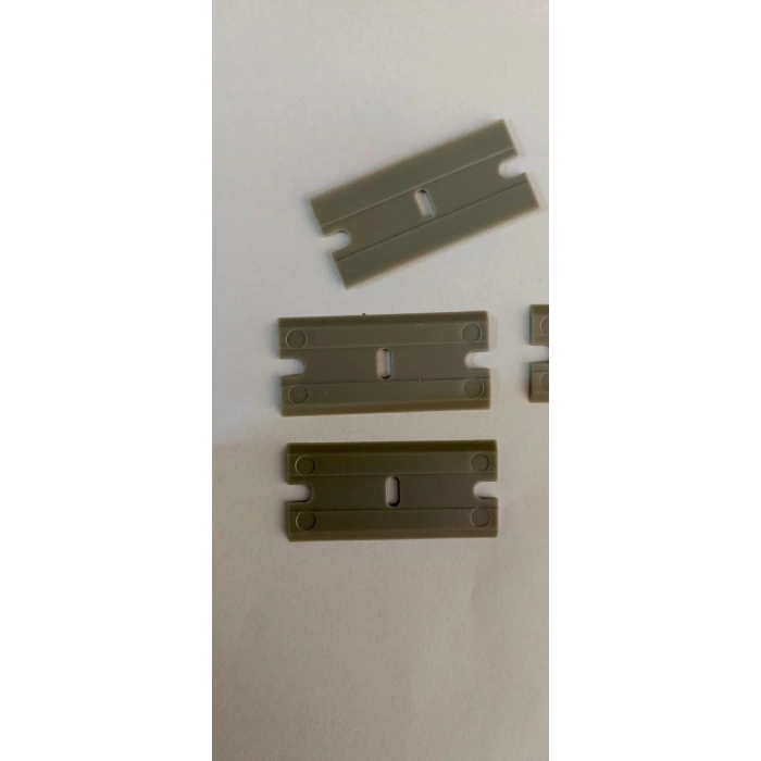 CN053-GY 38.5 mm Plastik Kazıma Bıçak Yedeği (100lü Paket)