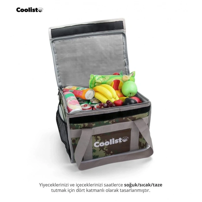 Coolist CL26C 26 Litre Katlanabilir Termos Bez Çanta / Buzluk